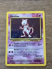 Mewtwo - 10/102 Base Set (Pokemon) Holo Rare - MP picture