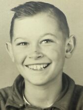 IC Photograph Young Man Boy School Class Photo 1950-60's Portrait picture