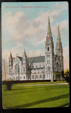 Vintage Postcard 1907-1915 St. Paul's Roman Catholic Cathedral, Pittsburgh, PA picture