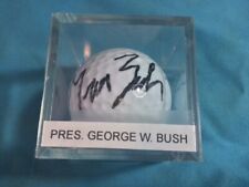 PRESIDENT GEORGE W. BUSH #43: AUTOGRAPH AND OR SIGNED GOLF BALL picture