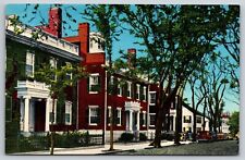 Postcard Massachusetts  Nantucket Starbuck houses 71 picture