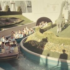T4 Photograph Disneyland 1968 It's A Small World Boats Canal Shadow Photographer picture