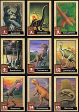 Escape of the Dinosaurs 1999 Dynamic Marketing Complete Base Card Set of 60 CH picture