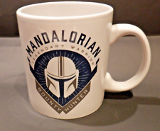 Starwars Mandalorian LEGENDARY WARRIOR 20 oz. Ceramic Coffee Mug picture