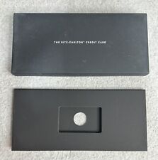 JP Morgan Ritz Carlton Credit Card Hotel Welcome Package Collectible NO CARD picture