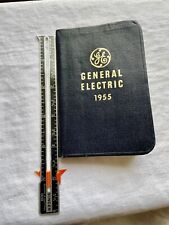 Vintage 1955 General Electric Calendar Diary Illustrated Maps Graphs picture