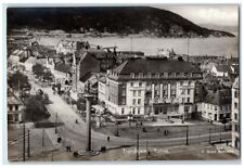 c1930's Hotel Phoenix View Trondheim Norway RPPC Photo Unposted Postcard picture