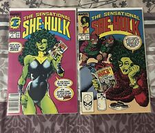 The Sensational She-Hulk 1 and 2 NM+ 🔑🔑 picture