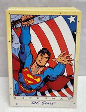 DC Stars Trading Cards #1-45 Lot of 54 Cards Puzzle & Foil Cards Skybox 1994 picture