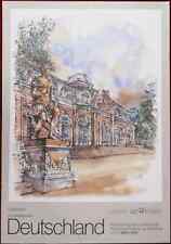 Original Poster Germany Dusseldorf Benrath Palace Ahrle picture