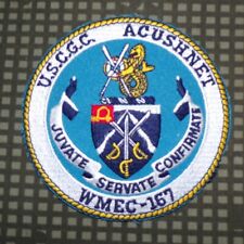 USCG US Coast Guard Cutter Acushnet WMEC 167 Full Color Patch picture