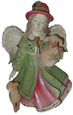 2002 ANGELS AMONG US BETTY SINGER ANGEL OF COMFORT Retired Stl Broken Ear Rare  picture