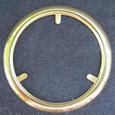 POLISHED Brass Trim Ring for glass ball shade/ oil lamp banquet old gwtw  picture