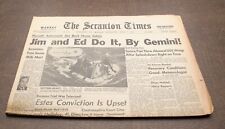 The Scranton Times Gemini 4 June 7, 1965 Jim and Ed Do It picture