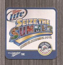 Miller Beer Coaster-2012 Seize the Summer-Collect Taste Points-0013+ picture