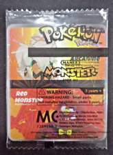Pokemon Mamee Red Monster Arcanine Limited Collectible Sticker Sealed picture