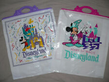 VTG 90S DISNEYLAND CA SHOPPING BAG LOT 1990 35 YEARS MICKEY MOUSE SORCERER picture