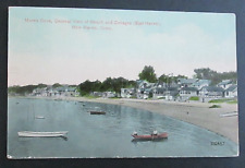 Morris Cove Beach and Cottages New Haven CT Posted DB Postcard picture