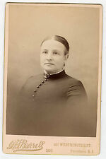Cabinet Photo - Providence, Rhode Island-Older Lady Hair Parted in Middle  picture