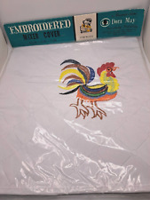 Vtg 1970's NOS ROOSTER Mixer Appliance Cover Chicken Dora May 814 picture