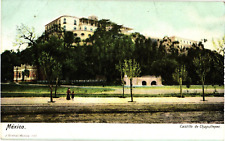 Castillo de Chapultepec Mexico Undivided Unposted Postcard c1905 picture