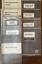 Vintage National Radio Institute Pioneer Course Radio Booklets Lot of 9 1950s picture