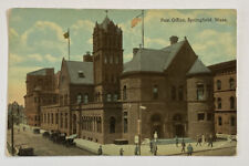 Vintage Postcard, Post Office, Springfield, Massachusetts picture