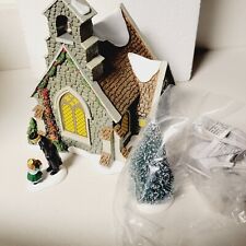 Dept 56 Isle of Wight Chapel; Silver Series 6000587 Box Set Dickens Village  picture