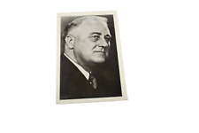 Antique Real Photo RPPC Post Card - Portrait of Franklin D. Roosevelt FDR picture