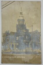 1904-1918 AVO 4 Court House RPPC York Nebraska Real Photo Postcard picture