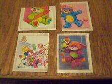 POPPLES  PANINI STICKERS 1987 4 STICKER   LOT  # 7 - A picture