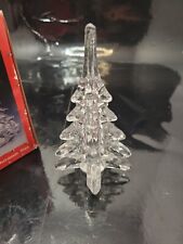 Christmas Tree Clear Glass Vintage. picture