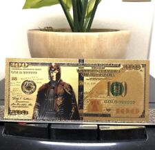 24k Gold Foil Plated Magneto Banknote Marvel X-Men Collectible picture