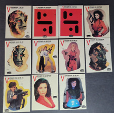 1984 Fleer ‘V’ Visitor TV Show Sticker Lot of 11 picture