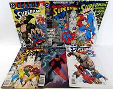 Superman Lot of 6 #1,3,1,1,0,656 DC Comics (1987) VF/NM 1st Print Comic Books picture