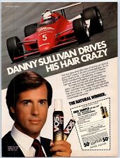 Alberto VO5 Danny Sullivan Drives Hair Crazy INDY 500 1986 Print Ad 8