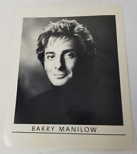 Barry Manilow Headshot Black White 1991 Kellogg's® Kenmei™ Cereal picture
