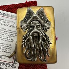 Mystical Cthulhu Mythos and Zippo Lighter - Antique Finish, Oceanic Deity Design picture