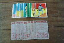 Chix Soldiers Of The World Cards from 1961 - VGC - Pick The Cards You Need picture