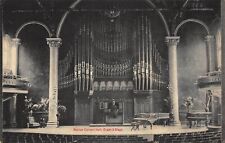 Warner Concert Hall Organ & Stage Oberlin OH Antique Undivided Back Postcard picture