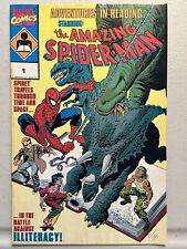 ADVENTURES IN READING STARRING THE AMAZING SPIDER-MAN #1 VFN- MARVEL COMICS 1990 picture