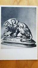 Soviet Postcard Antoine Louis Bari Lion with a snake Bronze hermitage Museum picture