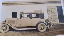1920's Original Balck & White Photo Car With People Inside picture
