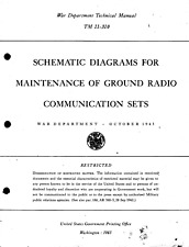 320 Page 1943 TM 11-310 SCHEMATIC DIAGRAMS GROUND RADIO SETS Repair Manual on CD picture