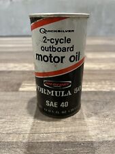 Vintage Quicksilver 2 Cycle Outboard Motor Oil Can picture