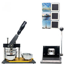 50*50mm 2*2 Inch Square Magnet Making Machine + Paper Cutter +100 Sets Materials picture