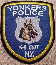 NY Yonkers New York Police K-9 Unit Patch picture