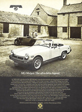 1975 MG Midget British Leyland Sports Car The Affordable Legend vintage Print Ad picture