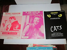 35 VINTAGE SONG BOOKS & MUSIC SHEETS - GERSHWYNN, COLE PORTER & MORE - TUB RRR picture