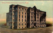C. 1916 Bethany Hospital New Building Kansas City Kansas Vintage Postcard  picture